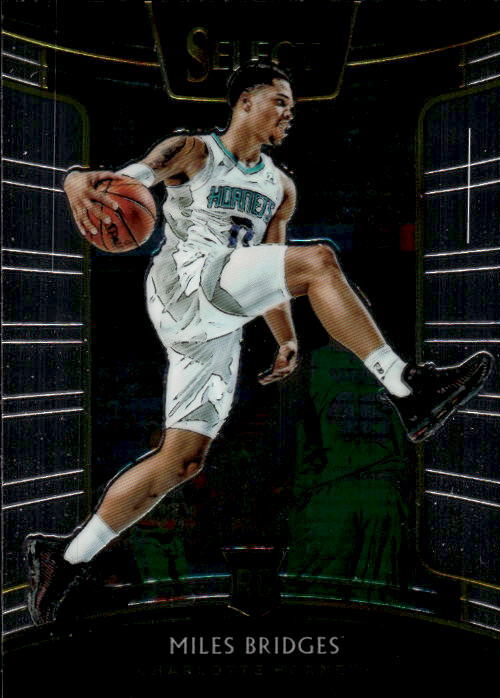 2018-19 Panini Select Miles Bridges #17 Charlotte Hornets 9I