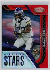2022 Panini Certified - Certified Stars Orange  #CS-15 Dalvin Cook /149 Vikings