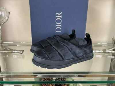 Dior , Snow Slipper Oblique in Black , BNWB 42