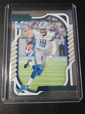 Jameson Williams - Absolute Football 2022 - Detroit Lions - Green - RC