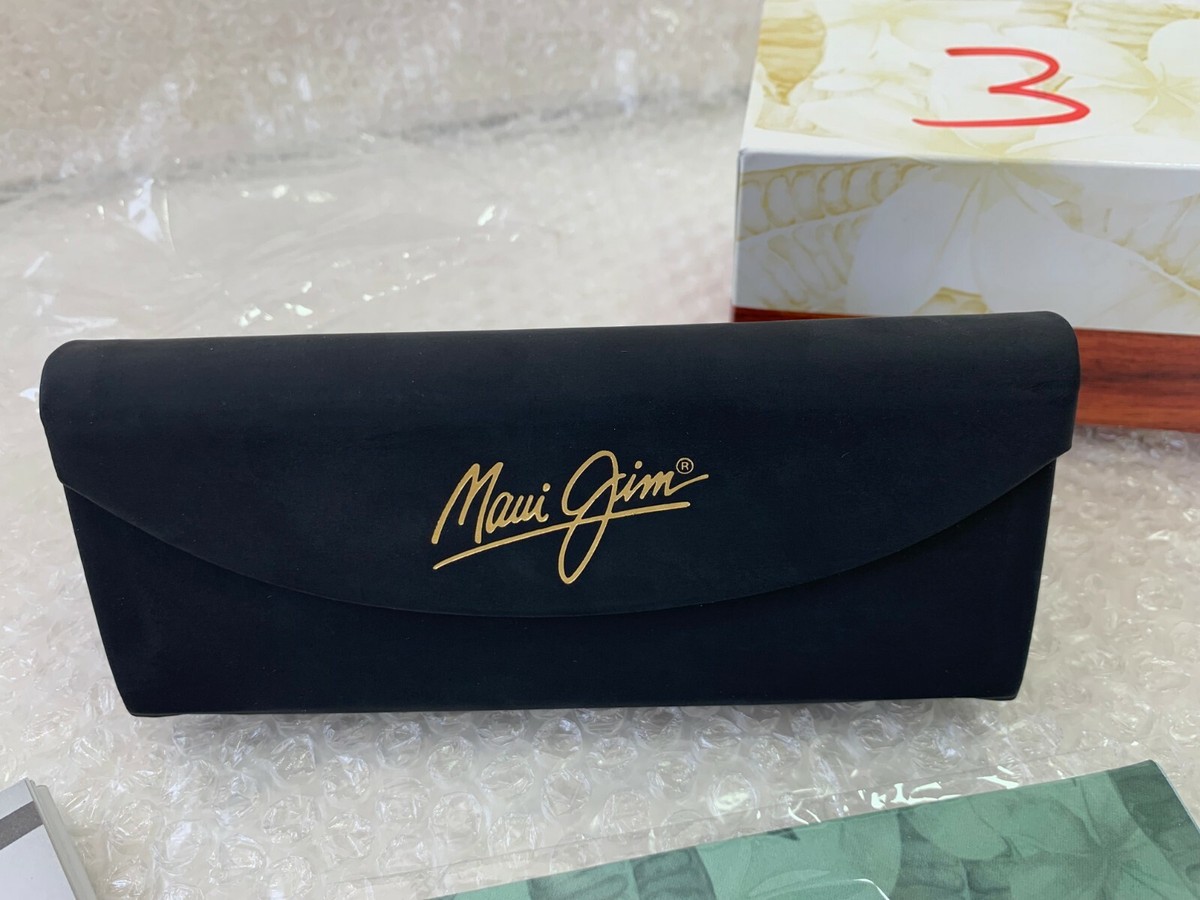 Maui Jim CASE Sunglasses Black With Box | eBay
