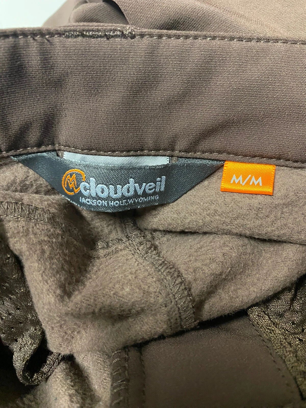 cloudveil softshell ski flex lined pants