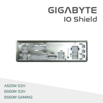 NEW BACKPLANE IO I/O SHIELD FOR GIGABYTE B550M GAMING MOTHERBOARD | eBay