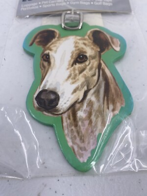 Greyhound Westport Pet Company Dog Breed Luggage Tag Back Pack Pet Carrier 