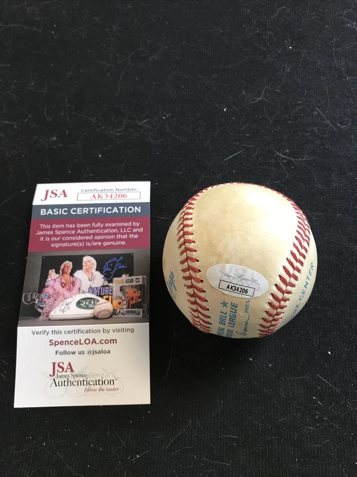 Frank Malzone Signed Autographed Official MLB Baseball JSA COA Foto 2 de 2