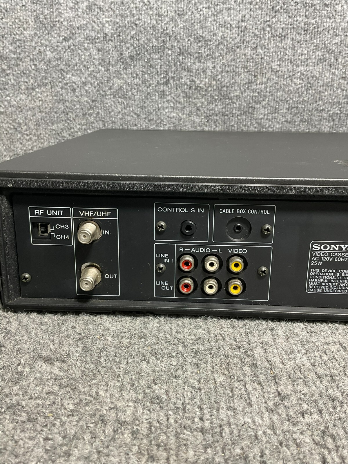 Video Cassette Recorder Sony SLV900HF Flying Erase Head HiFi Stereo