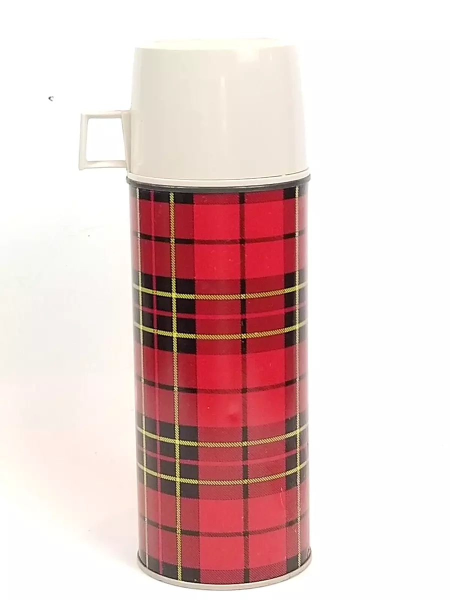 Thermos vintage plaid Thermos brand