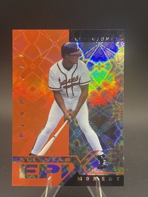 1998 Pinnacle Plus - All-Star Epix Andruw Jones #E20 Moment Orange