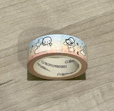 TheCoffeeMonsterzCo Galaxy Blue Orange Washi Tape Roll 15 mm TCMC