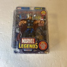 Marvel Legends Thor Series 3 2002 Toy Biz Action Figure w  Sealed Comic Book
