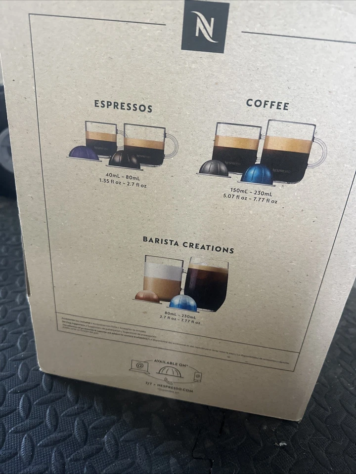 Nespresso - Vertuo by Breville with Aeroccino3 - Gray - Image 2 of 3