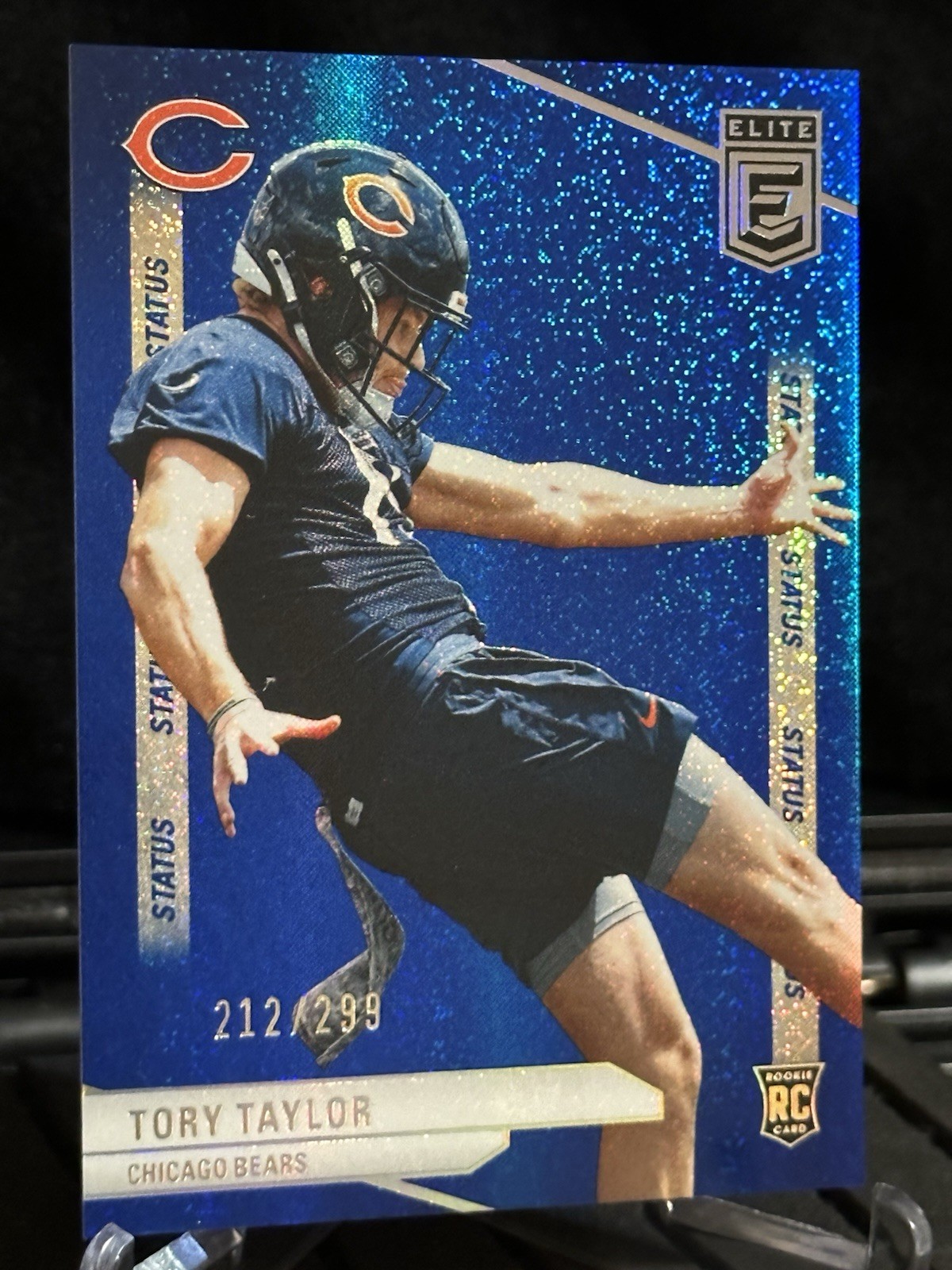 2024 Panini Donruss Elite - Rookies Tory Taylor #101 Status Sparkle /299 (RC)