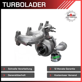 Turbolader Audi Seat Skoda Volkswagen 1.9 TDI BJB BKC AVQ 77 KW 66 KW 038253014G