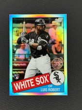 2020 LUIS ROBERT TOPPS CHROME ROOKIE REFRACTOR #85TC-17 CHI WHITE SOX