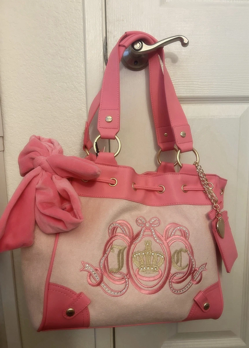 Juicy Couture Embroidered Pink Bags & Handbags for Women for sale