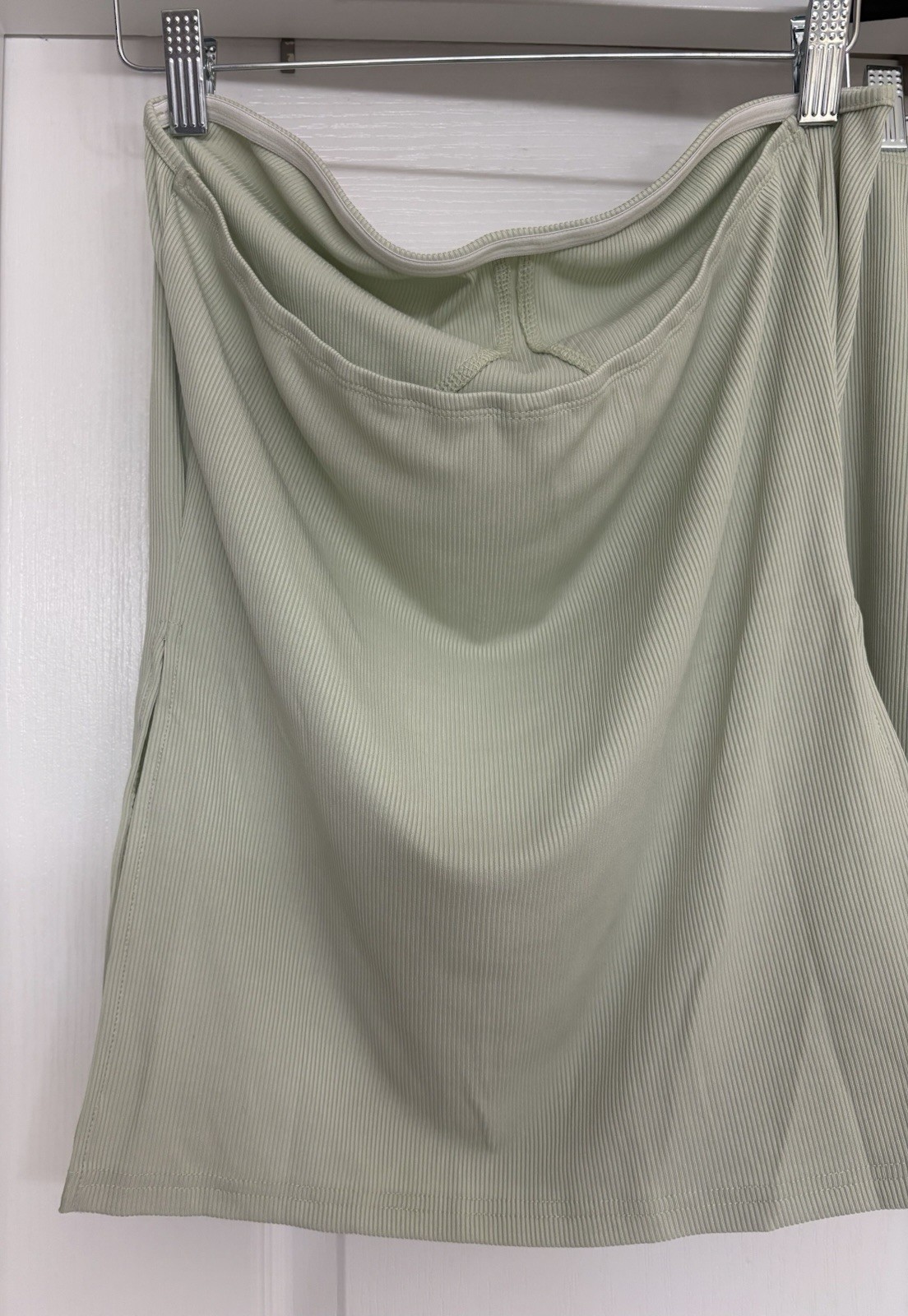 MICAS Basic Solid Knit Split Strapless Top And Sh… - image 10