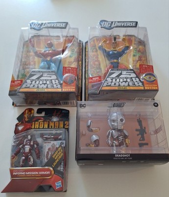Mattel Hasbro DC Iron Man 2 Omac Jemm Deadshot Actionfiguren konvolut