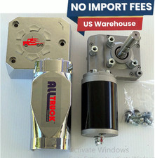 ATP50 1,5 HP 12V motore telone rimorchio scarico 50:1 600 W con coperchio cromato FS USA