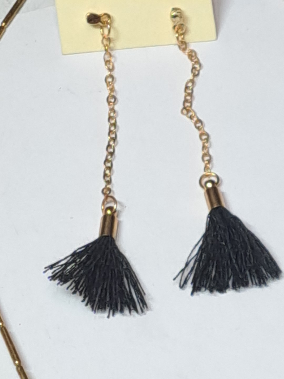 Liquid Silver Gold plated  White Translucent Shel… - image 9