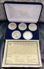 50th Anniversary Kennedy Half Dollar Set – 5-Coin Collection 3 Silver