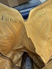 VTG MENS RIOS OF MERCEDES COWBOY OSTRICH SKIN BROWN BOOTS SIZE 9.5 — photo 8