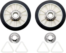 Self-Lubricating Dryer Roller Set – Perfect Replacement for 29" Whirlpool Models