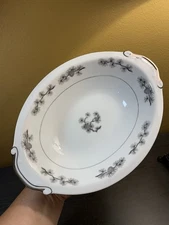 Empress China Seyei Japan Silver Cone 400 Vegetable Serving Bowl