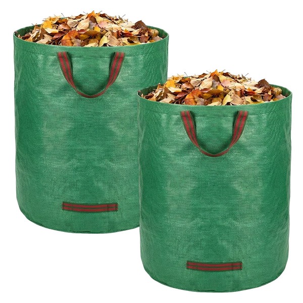 Gartensack Laubsack Gartenabfallsack Stabil Wasserdicht Faltbar 272L 2 StüCk-image