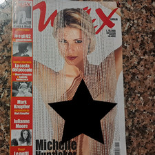 Max rivista luglio  2001-Michelle Hunzicker-U2-Ewan McGregor-Ina Neidal-
