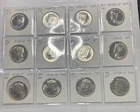 12 2020-P/D To 2025-P/D BU Kennedy Half Dollar Lot. All Are BU Coins. $6 Face V.