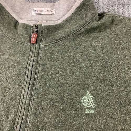 Peter Millar 1/4 Zip Mens Extra Large Pullover Sweater Atlanta Athletic Club - Picture 8 of 12