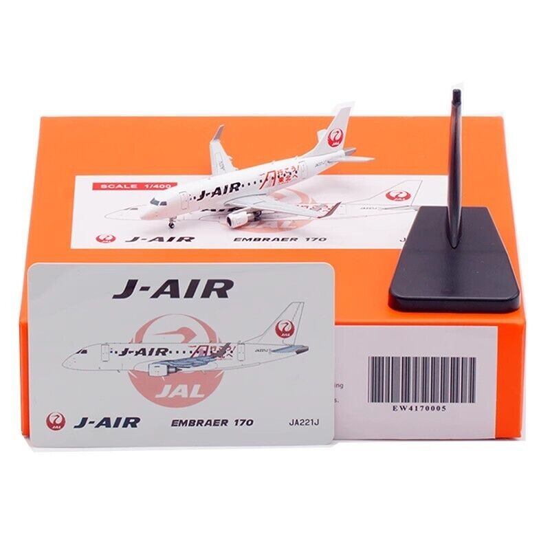 1:400 JC Wings J-Air Tohoku Embraer 170-100STD Diecast 1:400 JC Wings J-Air Tohoku Embraer 170-100STD Diecast