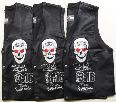 Stone Cold Steve Austin Signed Official 2000 WWF Vest BAS COA
