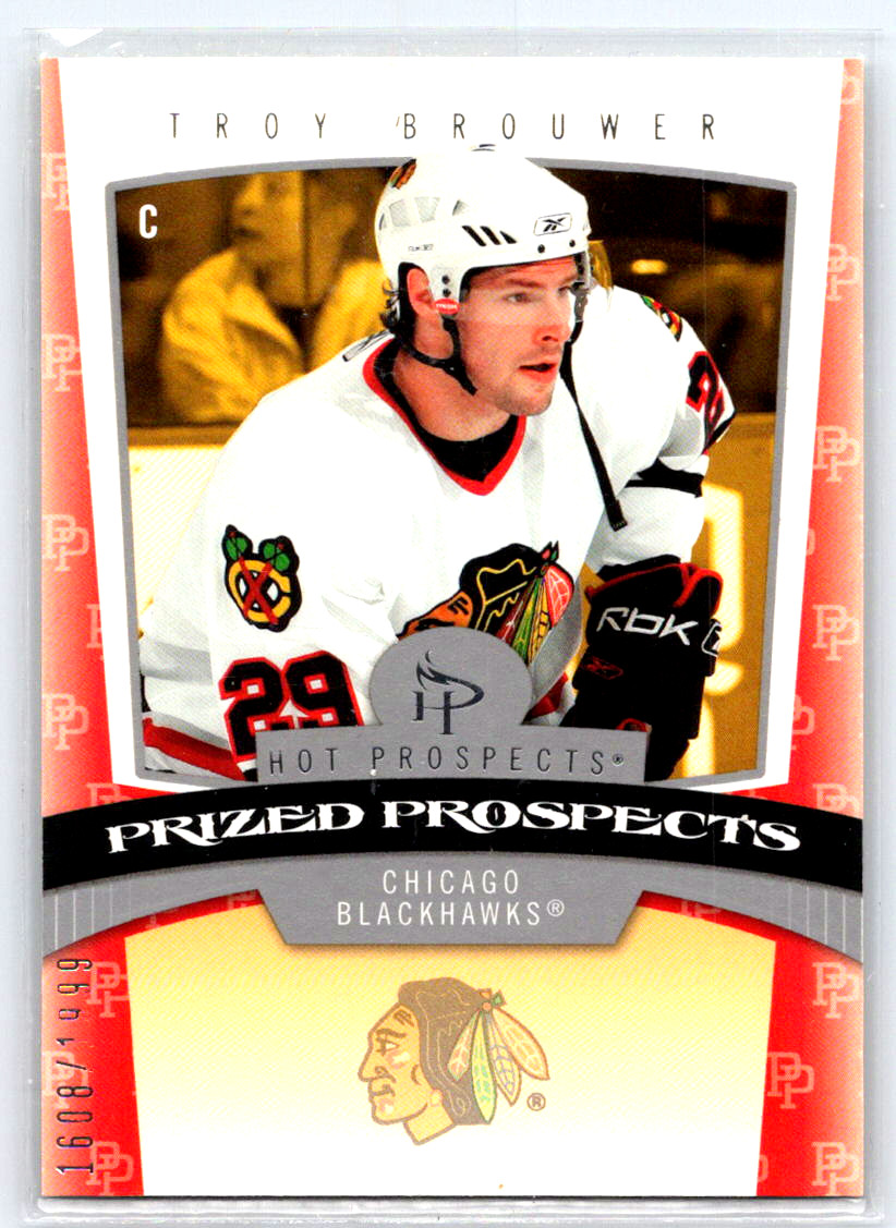 2006-07 Fleer Hot Prospects - Troy Brouwer #202 /1999 (RC)