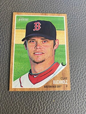 2011 Topps Heritage #301 Clay Buchholz Red Sox | eBay