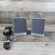 HP Harman Kardon Computer Entry Satellite Speakers HP5187-2105 w/Power Cord VG