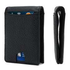 Money Clip Wallet Atlanta Mens Front Pocket Slim RFID Blocking Card Holder