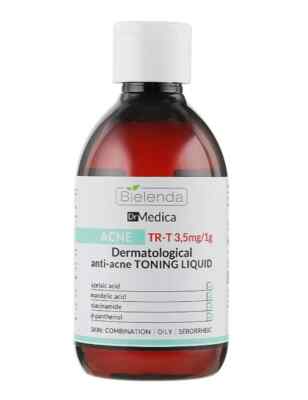 Bielenda Dr Medica Acne Dermatological Anti-Acne Liquid Face Tonic 8.4 fl.oz.