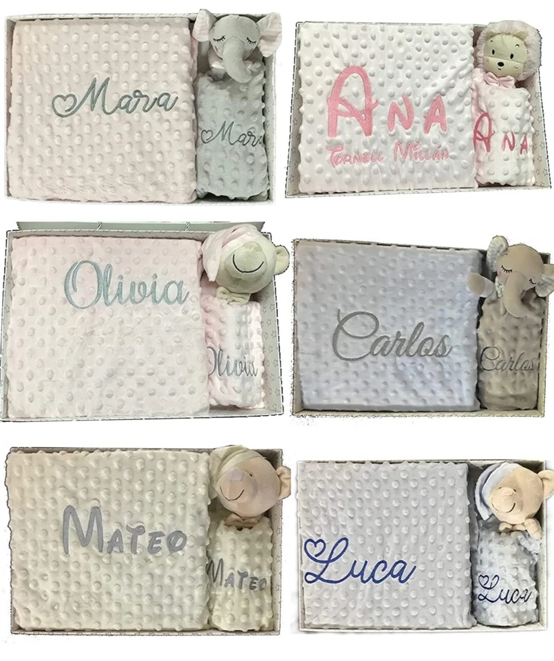 manta bebe personalizadas interbaby - Imagen 1 de 2