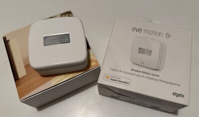 Eve Motion Elgato Wireless Motion Sensor Smart Home HomeKit Apple 