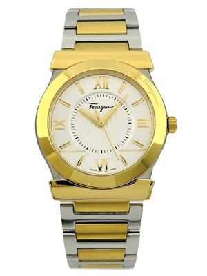 Salvatore Ferragamo FI0010013 VEGA Ladies Gold IP 4N + Stainless