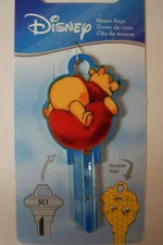 Winnie the Pooh shape  Schlage SC1 house key blank