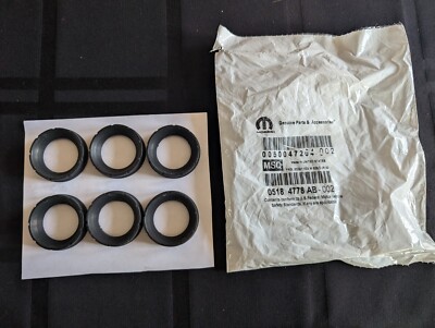 Mopar OEM 3.6 Spark Plug Well Gasket Set Of Six 05184778AB