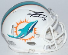 Kenyan Drake Signed Miami Dolphins Mini Helmet (Schwartz COA) #1 Running Back 