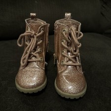Glitter Pink Old Navy Toddler Boots
