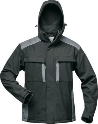 Elysee Jacke Posen Softshell Gr. XL schwarz/grau