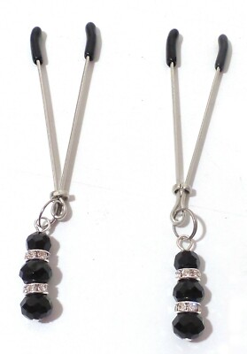 Adjustable Beaded Nipple Clamps Male Female Breast Nipple Stimulation Sex Toy | eBay Adjustable Beaded Nipple Clamps Male Female Breast Nipple Stimulation Sex Toy | eBay