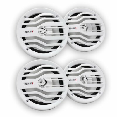MB Quart NK2-116W 6.5'' Nautic 2-Way Coaxial Marine Speakers 240W Max (2x Pairs)