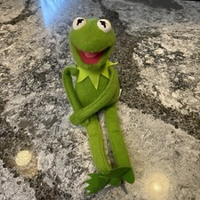 Vintage Kermit the Frog 1981 Fisher Price 857 Jim Henson Muppets Doll Muppet