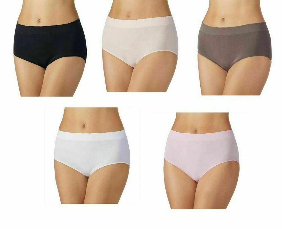 Paquete de 5 calzoncillos sin costuras para mujer CAROLE HOCHMAN | C41 Foto 3 de 4